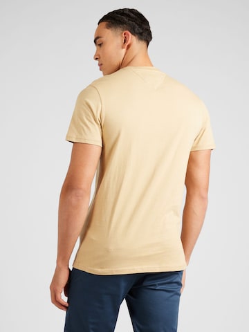Tommy Jeans T-Shirt 'ESSENTIAL' in Beige