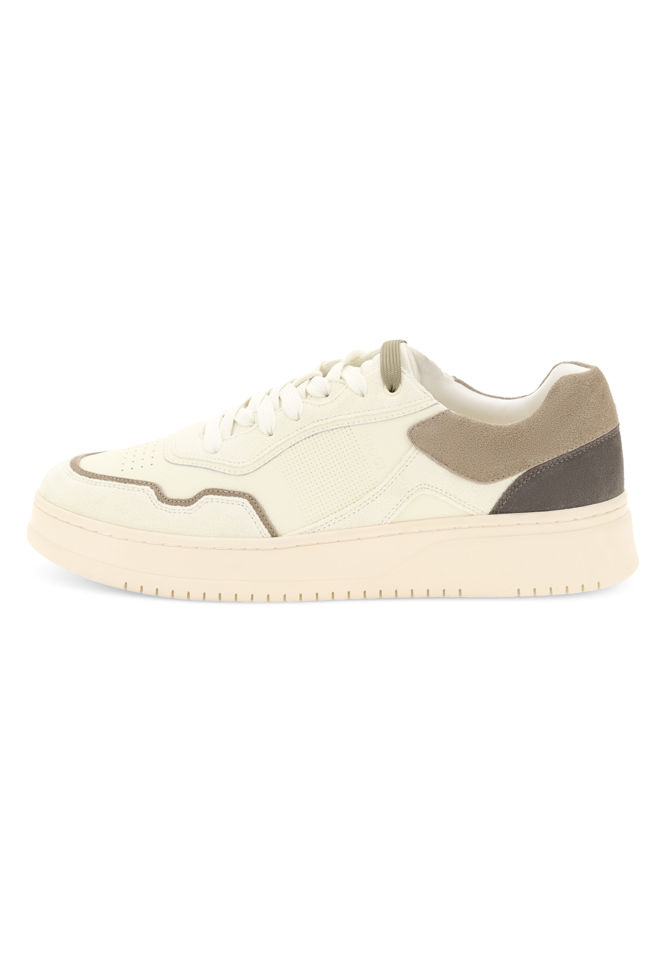Boggi Milano Sneakers in Ivory / Dark beige / Anthracite, Item view