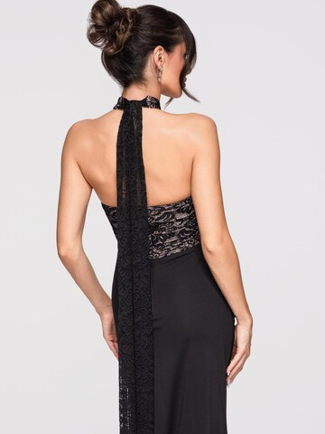 Ombre Abendkleid‌‌‌‌‌ in Schwarz