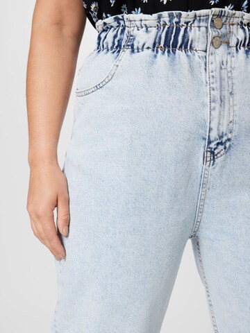 Effilé Jean Trendyol Curve en bleu