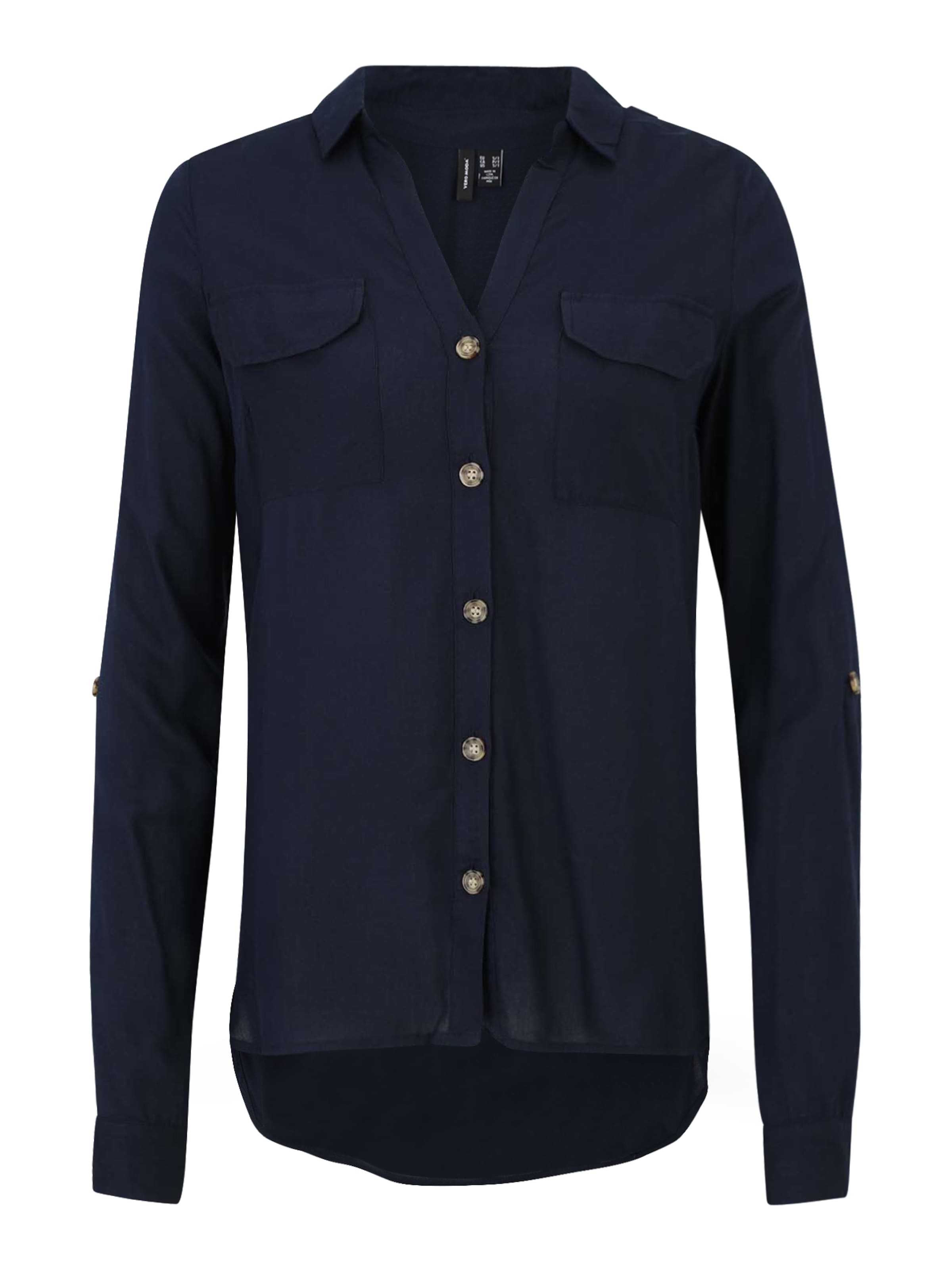 Chemisier 'VMBUMPY' Vero Moda Tall en bleu : devant