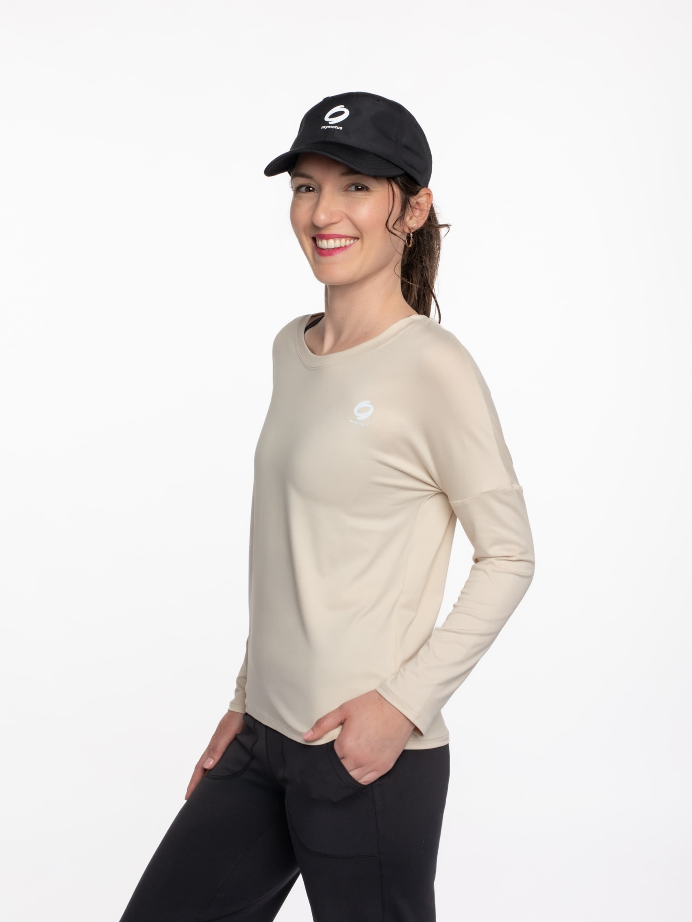 mymotus Functioneel shirt 'mymotus®, longsleeve shirt, beige YW33' in Beige