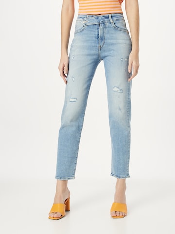 regular Jeans di Le Temps Des Cerises in blu: frontale