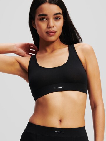 Karl Lagerfeld Bustier Undertøjssæt i sort