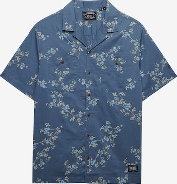 Fit confort Chemise Superdry & Co en bleu : devant