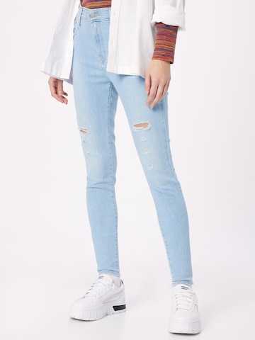 LEVI'S ® Skinny Jeans '720 Hirise Super Skinny' in Blauw: voorkant