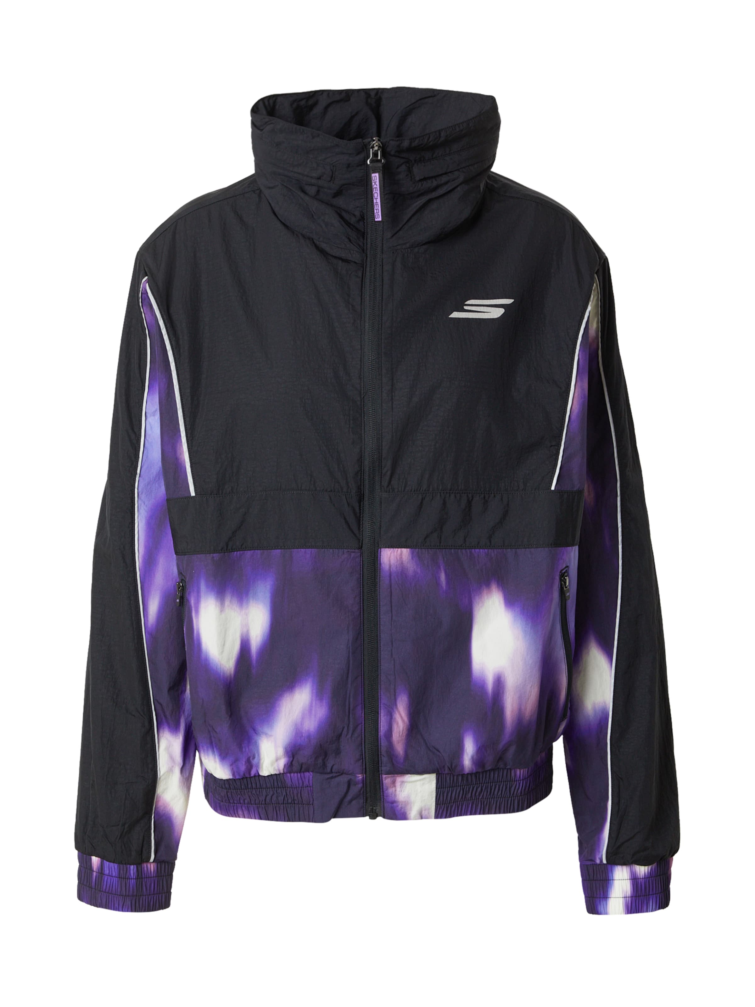 SKECHERS Športová bunda &#x27;FUSION&#x27; - Fialová: predná strana