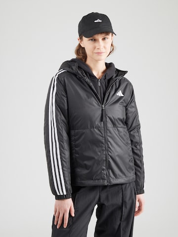 ADIDAS SPORTSWEAR Jacke 'ESS' in Schwarz: Vorderseite