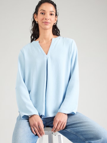 QS Bluza | modra barva: sprednja stran