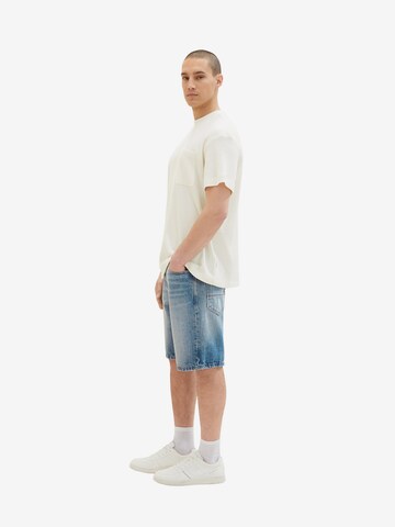 TOM TAILOR DENIM Regular Shorts in Blau