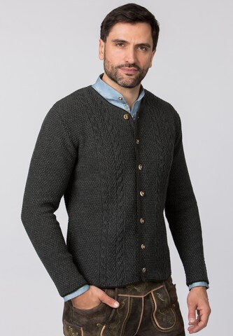 STOCKERPOINT Gebreid vest 'Caselli' in Grijs