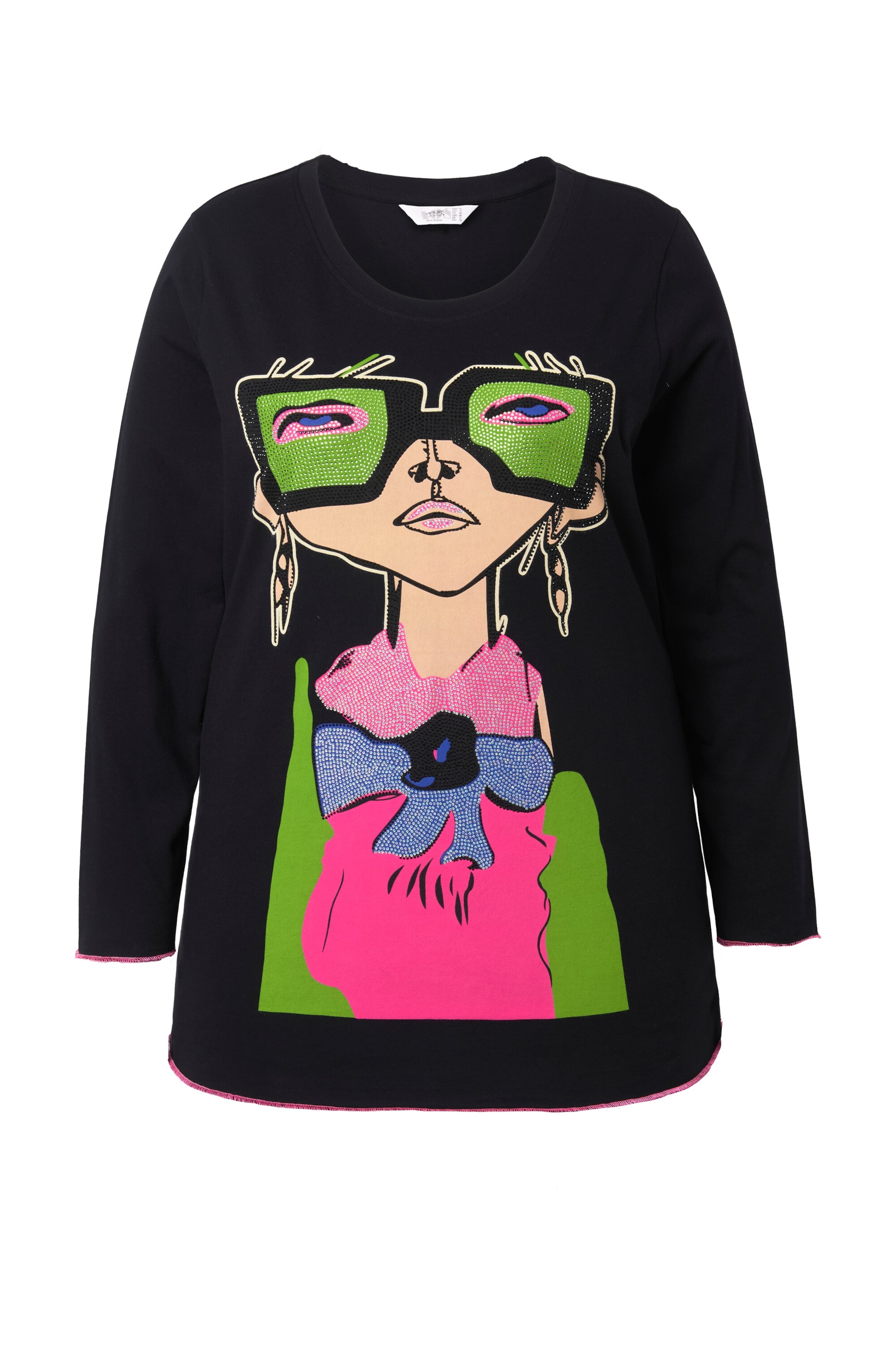 Angel of Style Shirt in Schwarz: Vorderseite