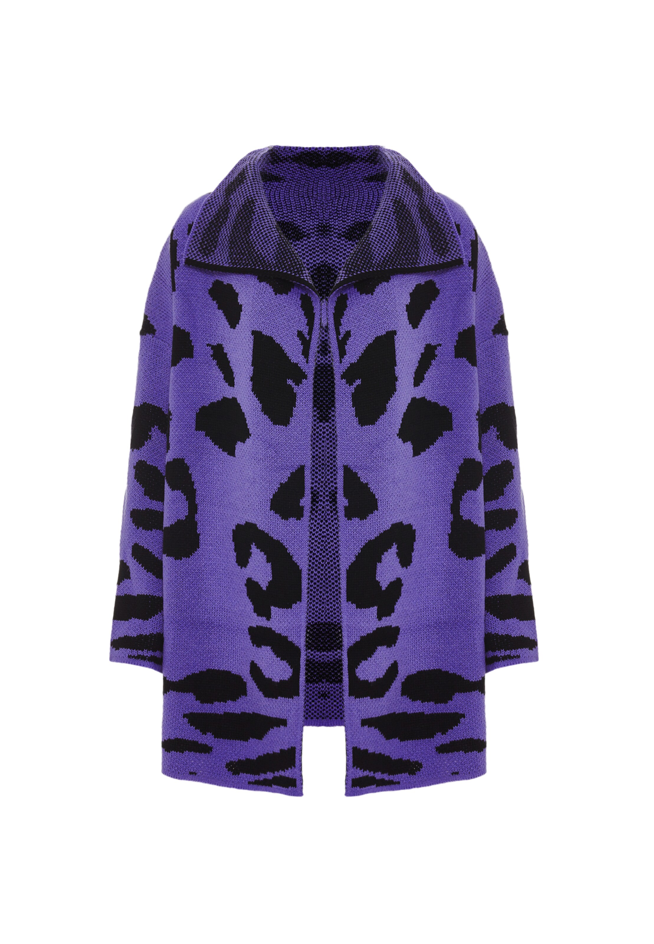 ebeeza Strickjacke in Lila: Vorderseite