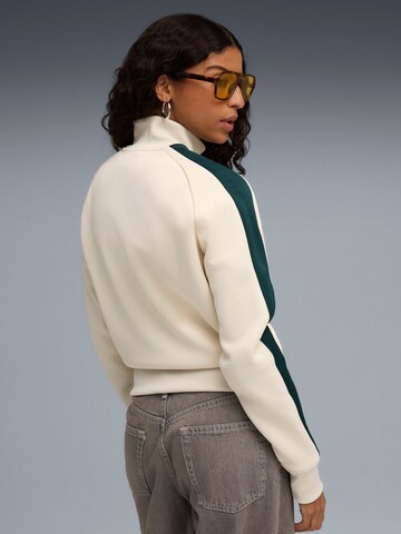 PUMA Sportjacke 'T7' in Beige