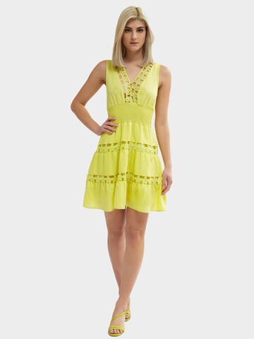 Influencer Letní šaty – žlutá