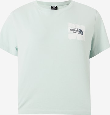 mėlyna THE NORTH FACE Marškinėliai 'SUN CUTIE': priekis