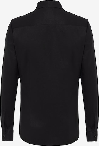 DENIM CULTURE Bluza 'MICHELLE' | črna barva