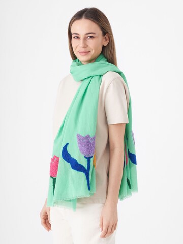 CODELLO Scarf in Green: front