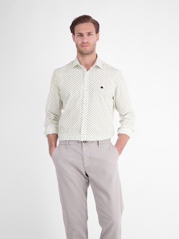 LERROS Regular fit Button Up Shirt in White