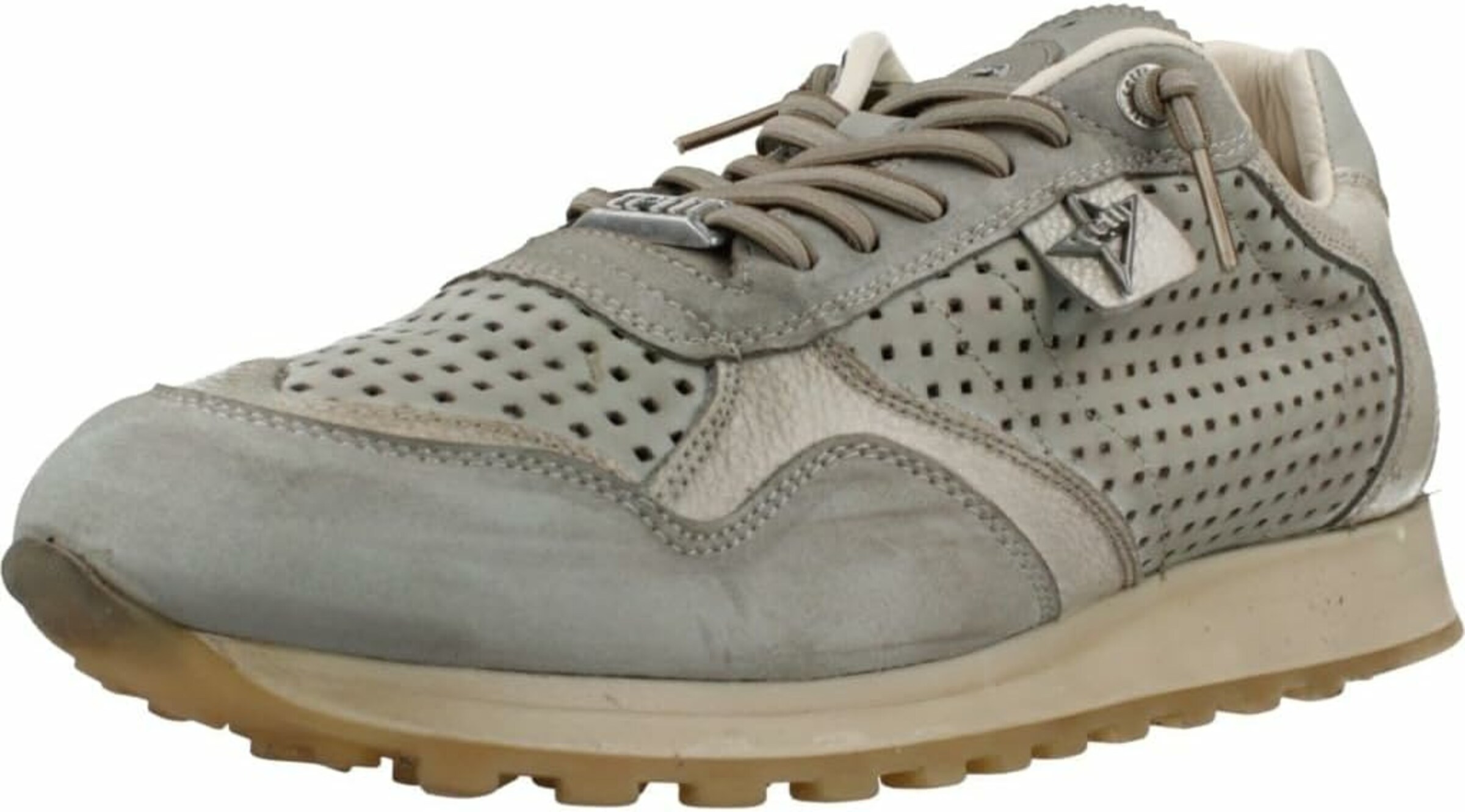 Cetti Platform trainers in Grey: front
