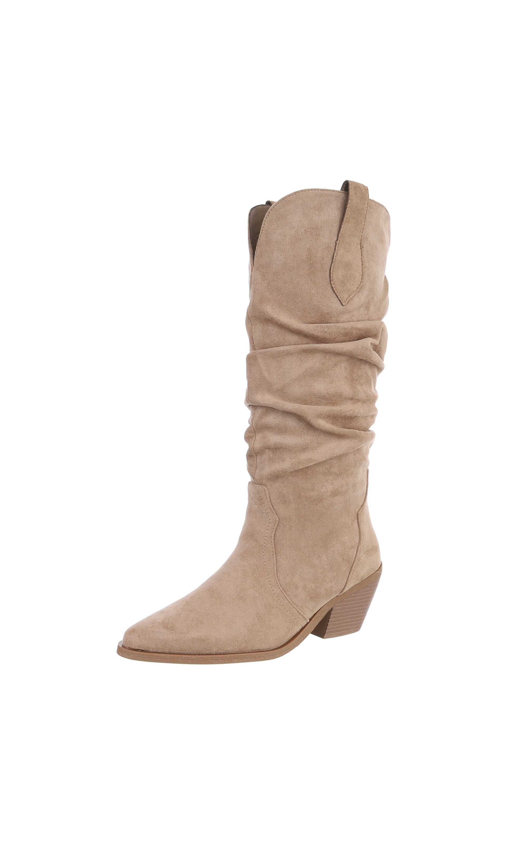 Ital-Design Stiefel in Braun: Vorderseite