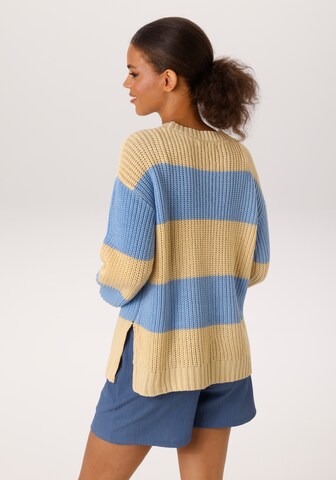 Aniston CASUAL Pullover in Blau
