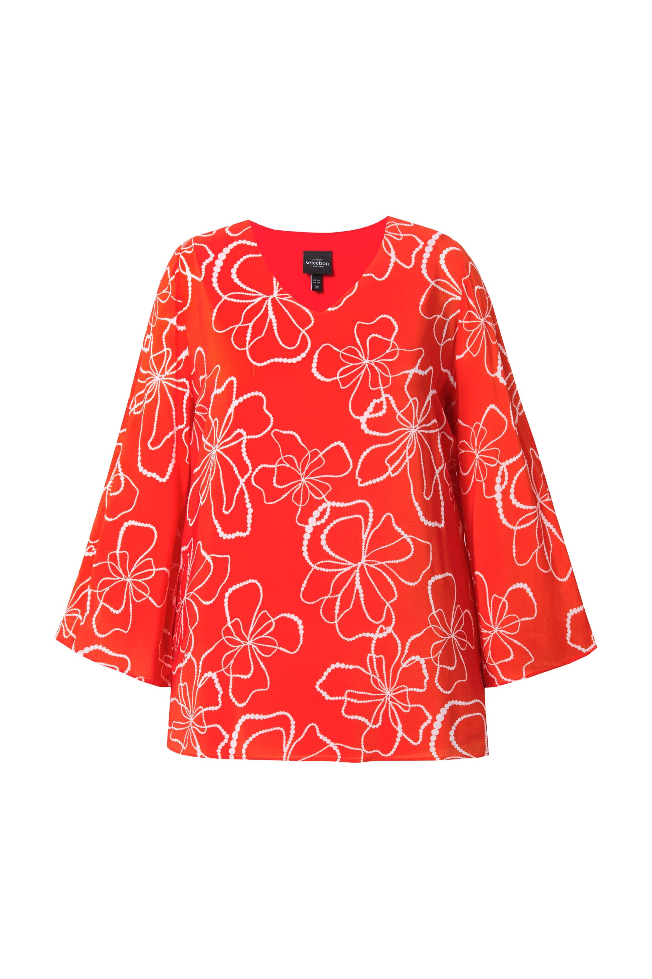 Ulla Popken Bluse in Rot: Vorderseite