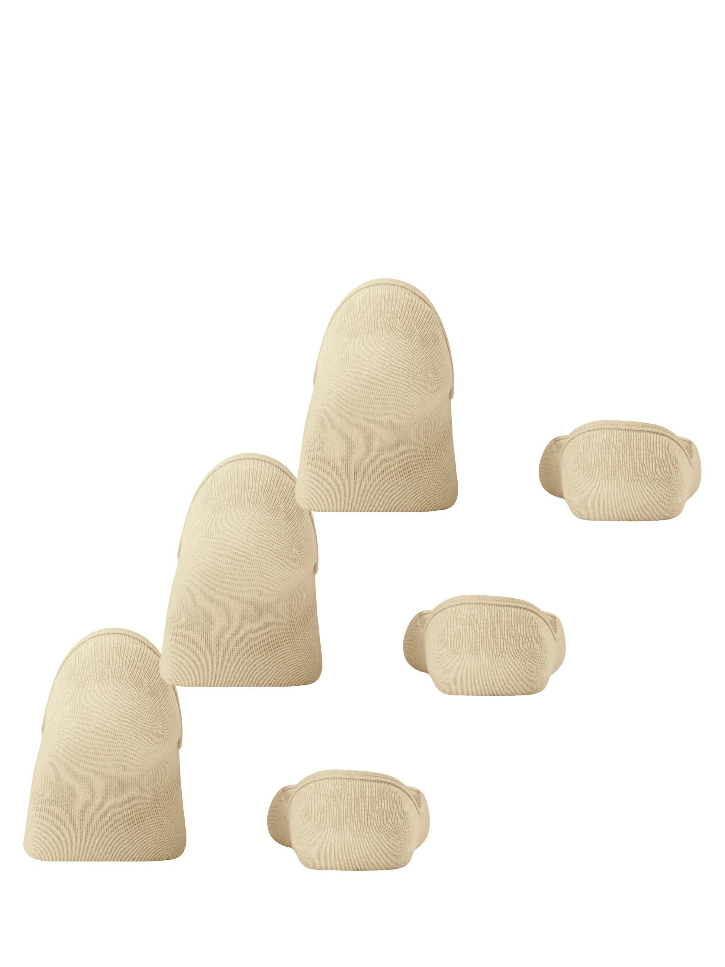 FALKE Füßlinge 'Step 3-Pack'‌‌‌‌‌‌ in Beige