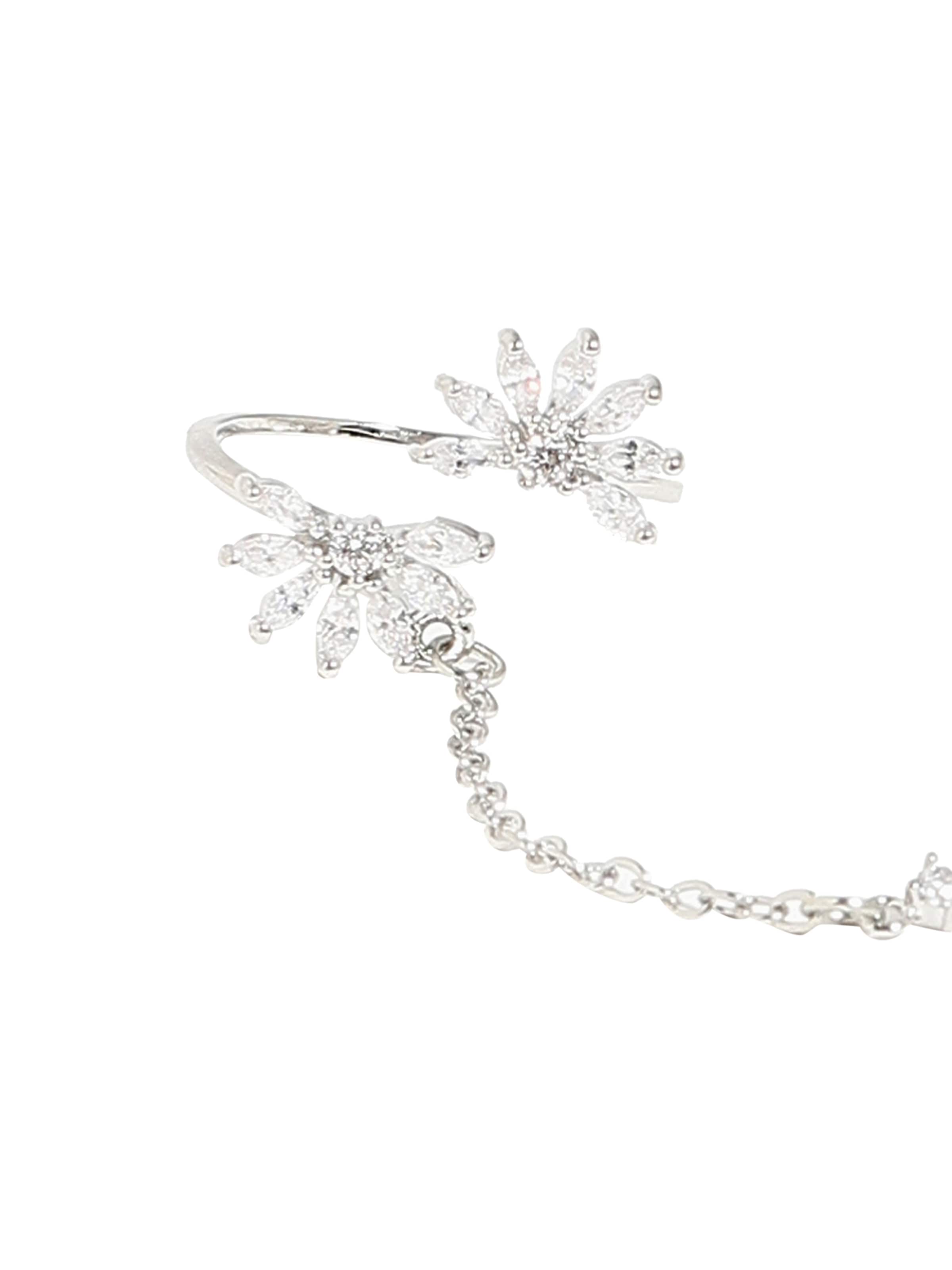 SOHI Ring 'Dagny' in Zilver