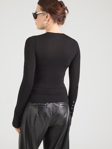 WEEKDAY Póló 'Mina' - fekete