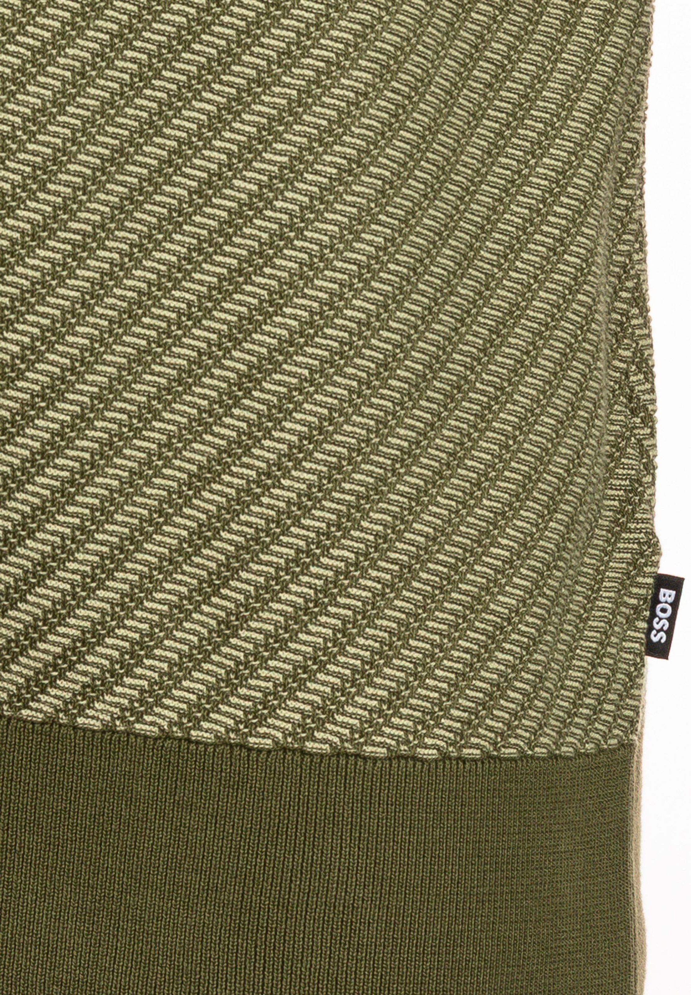 BOSS Pullover ' Lofranco' in Grün