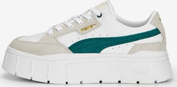 PUMA - Sapatilhas baixas em branco: frente