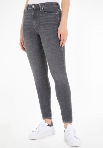 TOMMY HILFIGER Skinny Jeans 'Harlem' in Grijs: voorkant