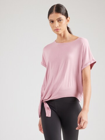 ONLY PLAY Performance Shirt 'ONPJAB' in Pink: front