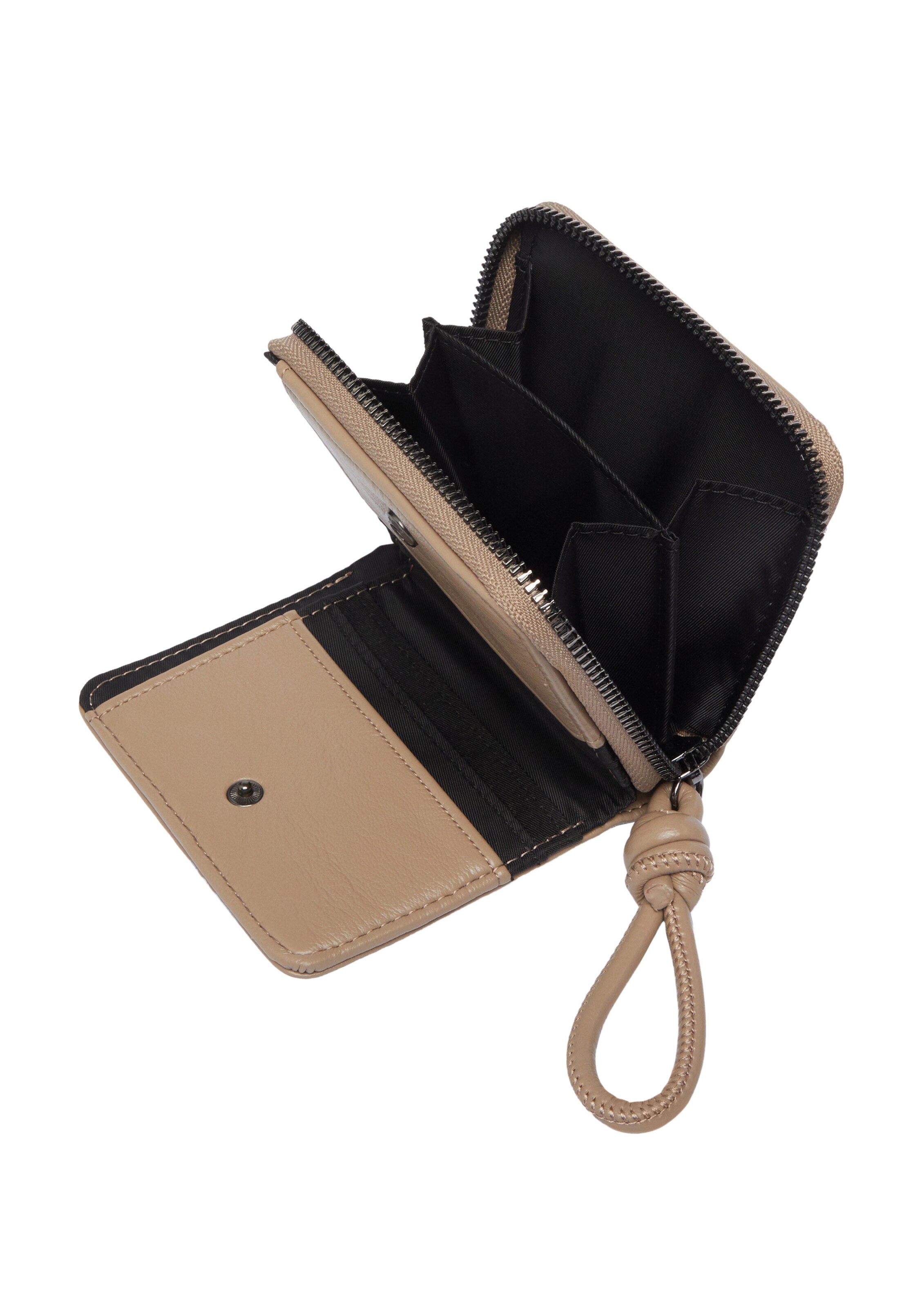 s.Oliver Wallet in Beige