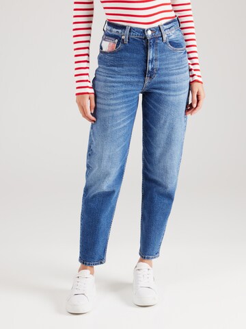 Tommy Jeans Alt kitsenev Teksapüksid, värv sinine: eest vaates