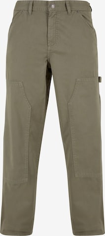 Pantalon Urban Classics en vert : devant