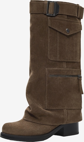 Bershka Cowboy saappaat värissä ruskea: etupuoli