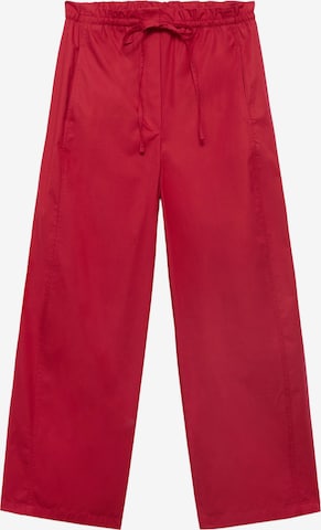 Pantaloni 'Lupe' di MANGO in rosso: frontale