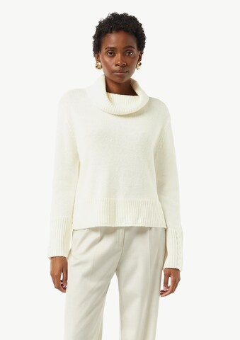 COMMA Pullover in Weiß: Vorderseite