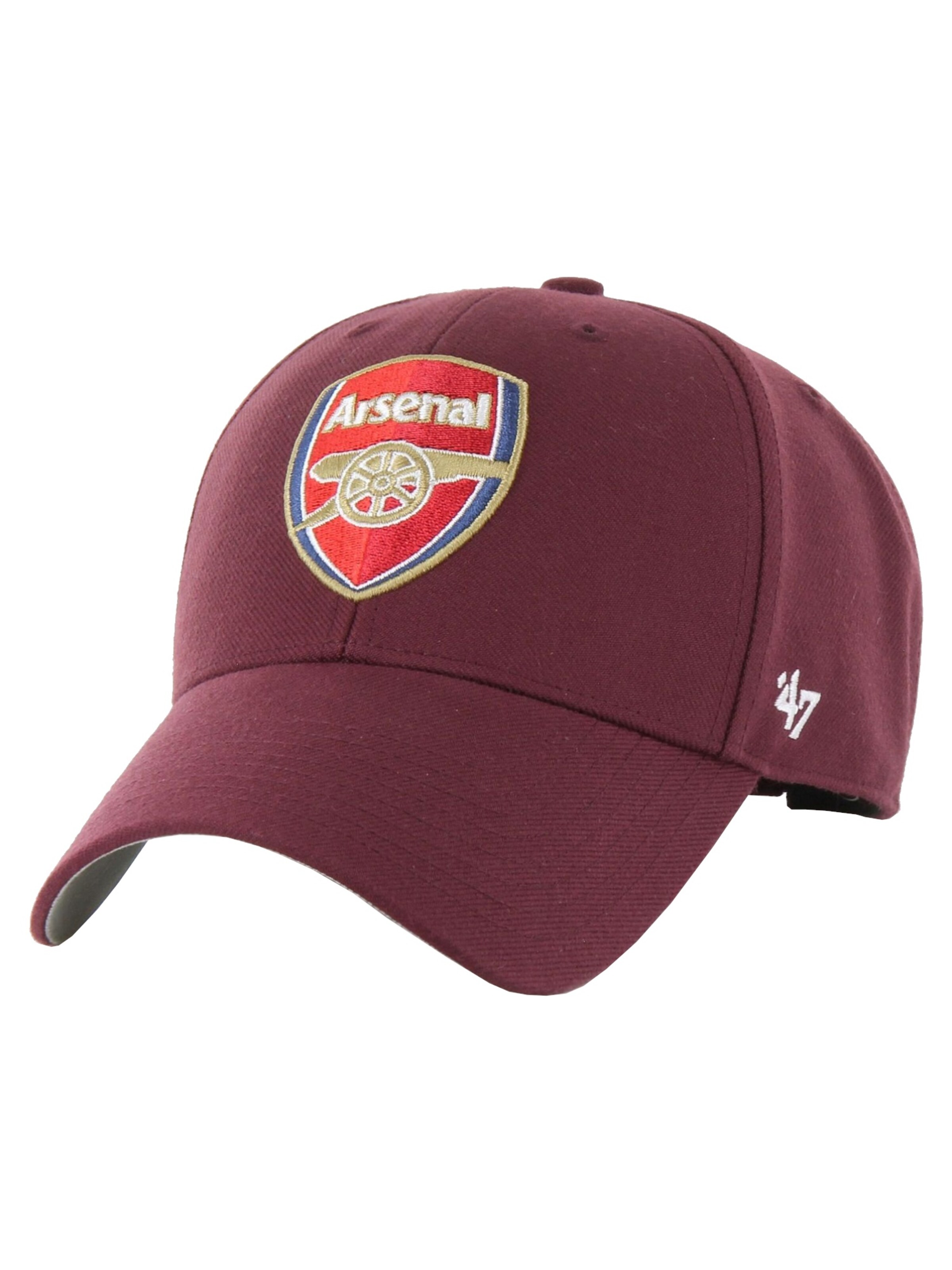 47 Cap '47 Brand Arsenal FC MVP' in Red: front
