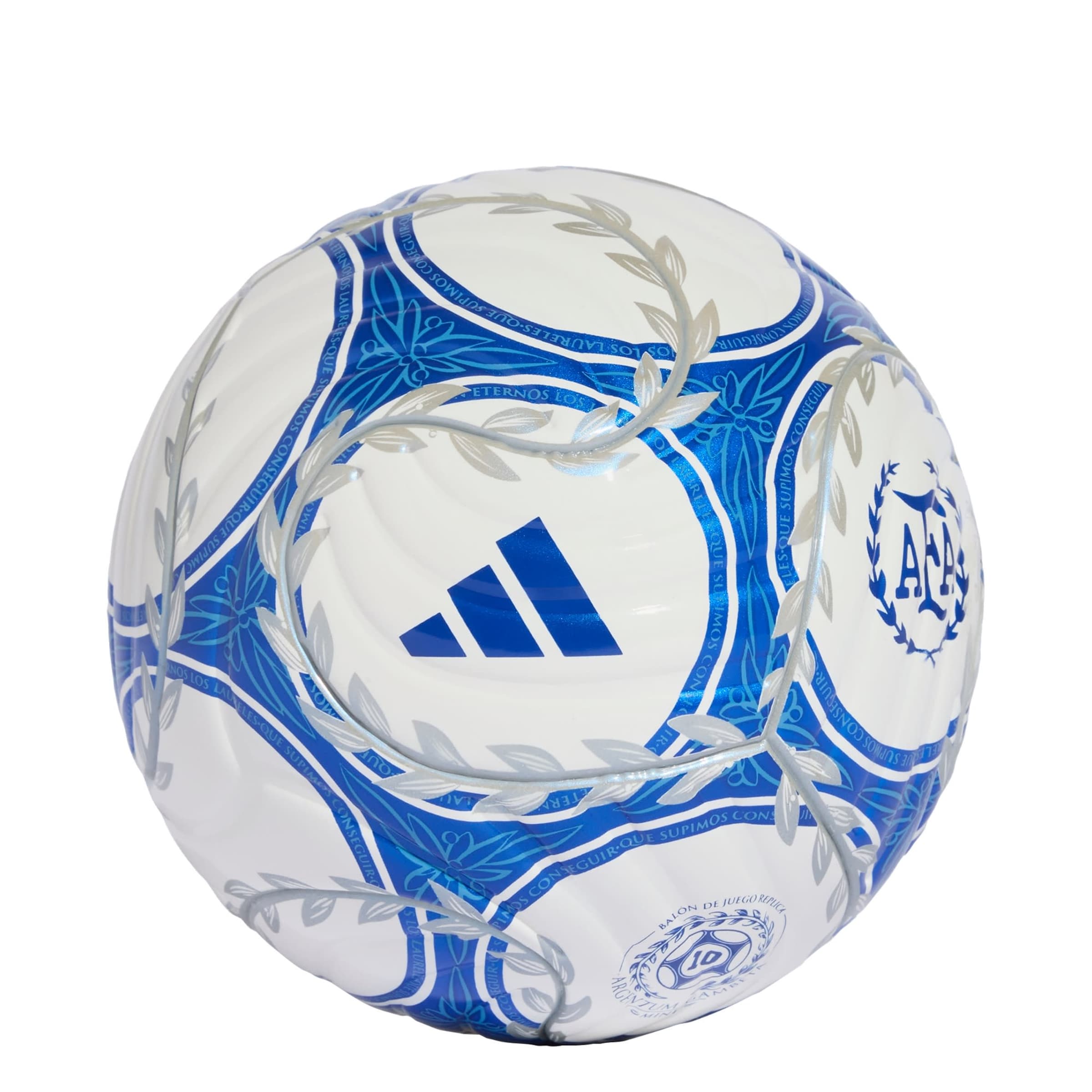 ADIDAS PERFORMANCE - Bola 'Argentinien AFA Argentum Gambeta' em branco: frente