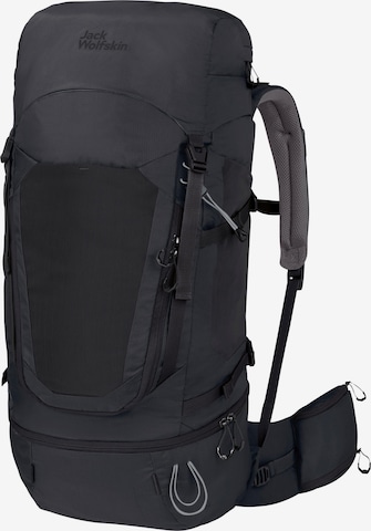 JACK WOLFSKIN Sports Backpack 'HIGHLAND TRAIL' in Black: front