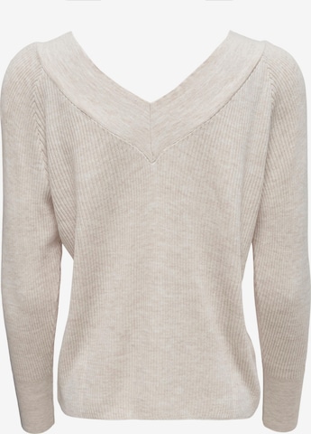 ONLY Sweater 'New Tessa' in Grey