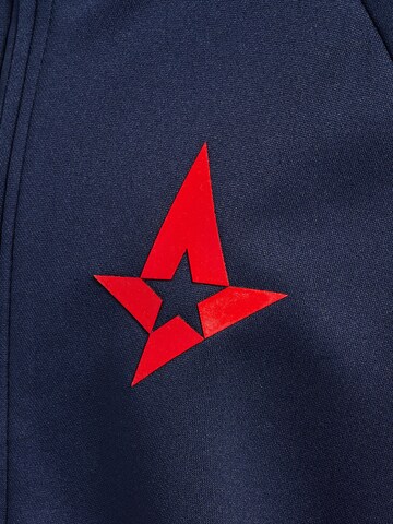 Hummel Athletic Zip-Up Hoodie in Blue