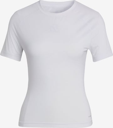 ADIDAS PERFORMANCE Základní vrstva 'CYCLING BASE LAYER' – bílá: přední strana