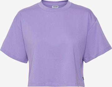 purpurinė Noisy may Marškinėliai 'ALENA': priekis