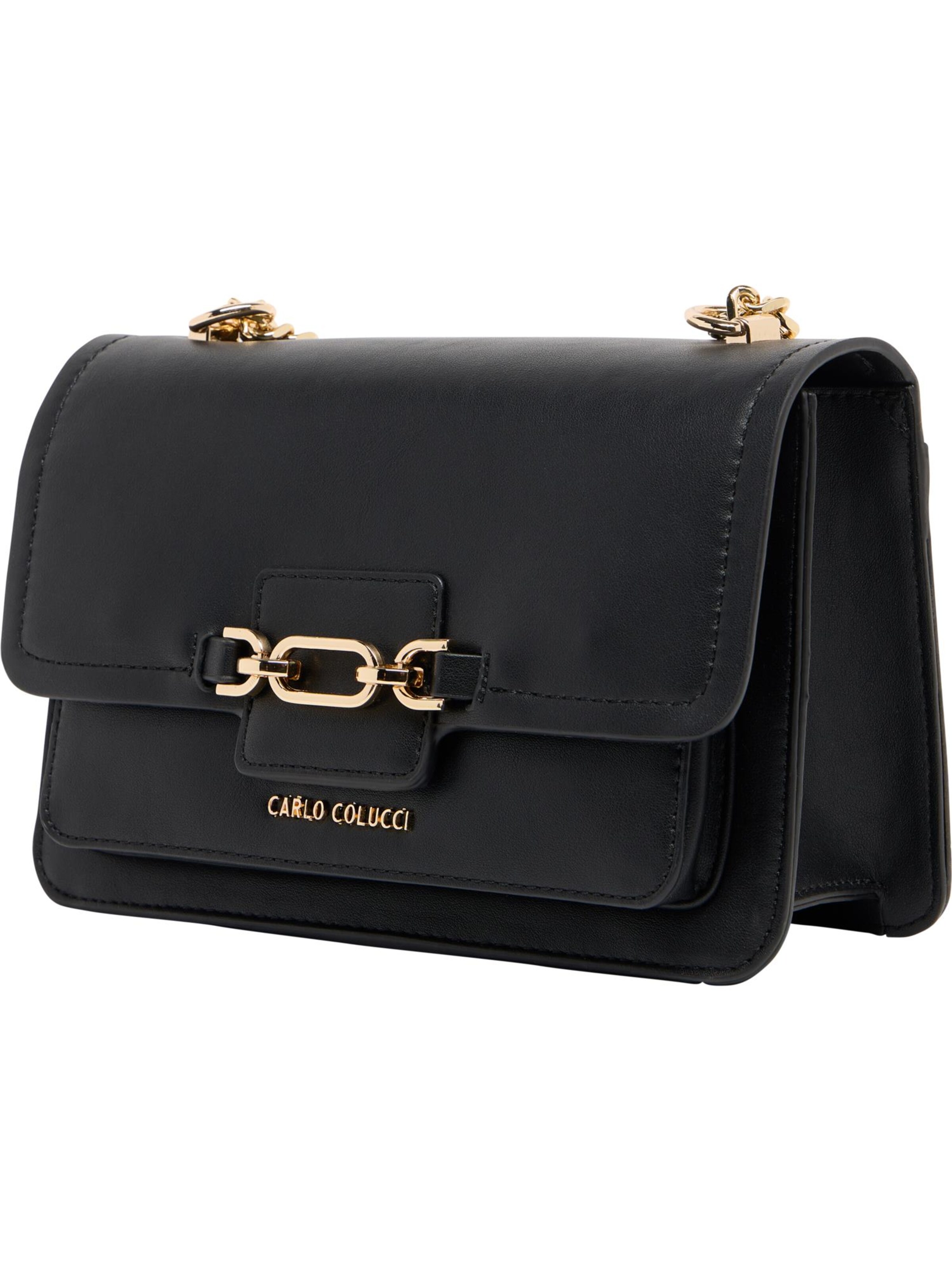 Sac à bandoulière 'Exner' Carlo Colucci en noir