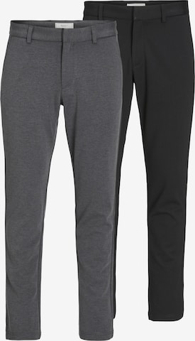 Coupe slim Pantalon chino 'Winston ' JACK & JONES en gris : devant
