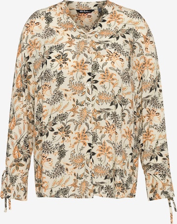 Ulla Popken Blouse in Beige: front